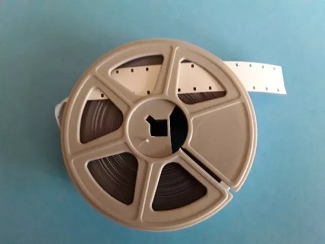 1 NEW 16mm KODAK MOVIE LEADER 100' (SILENT)  WHITE (ACETATE) on NEW  film  reel