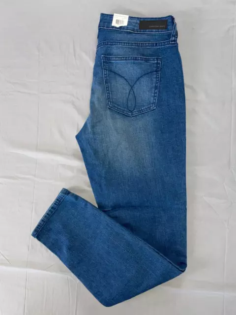 Calvin Klein 'Ultimate Skinny' 5-Pocket Stretch Denim Jeans. Women's 10, NWT!!