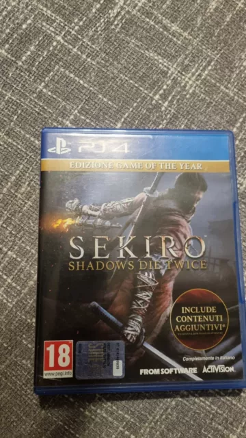 sekiro shadows die twice ps4