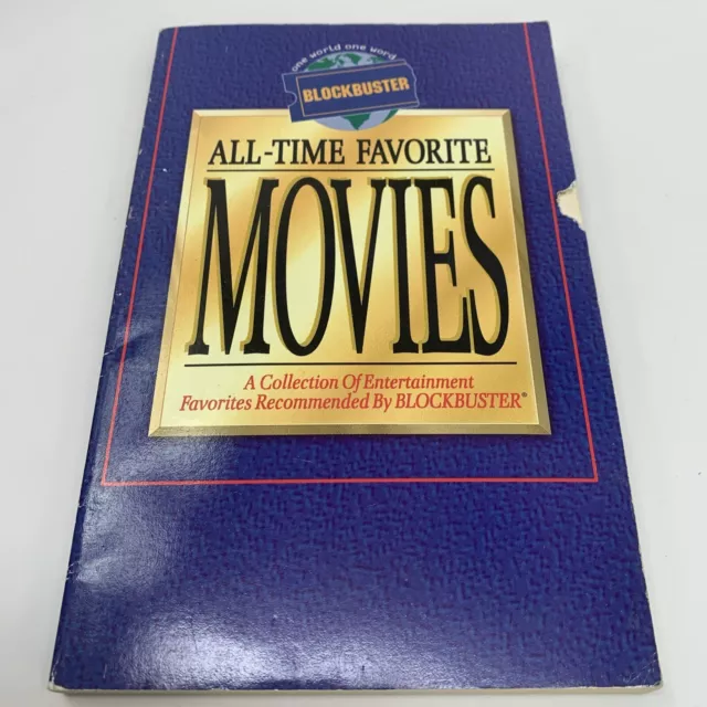 Blockbuster All-Time Favorite Movies (paperback) 1997