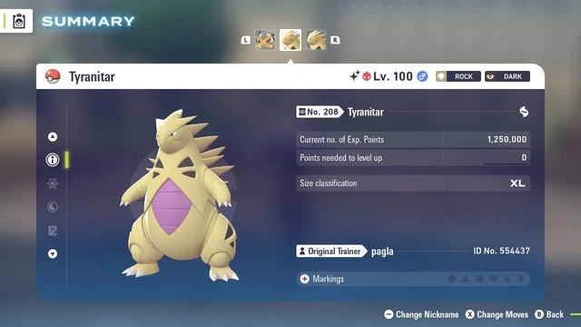 Pokémon Shiny 6IV Tarsal Pour Pokémon Légendes ZA - Niveau 100 - Compatible Switch/3DS - Neuf