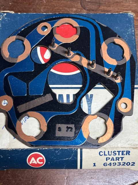 1973-76 NOS CUTLASS 442 Hurst Olds Supreme Cluster Circuit Board Gm ...