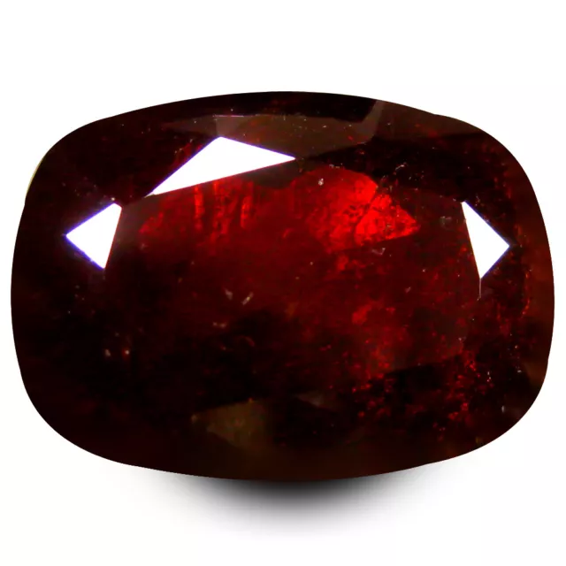 7.55 CT Incomparable Octogone Forme (13 X 9 MM ) Orangé Rouge Spessartine Gemme