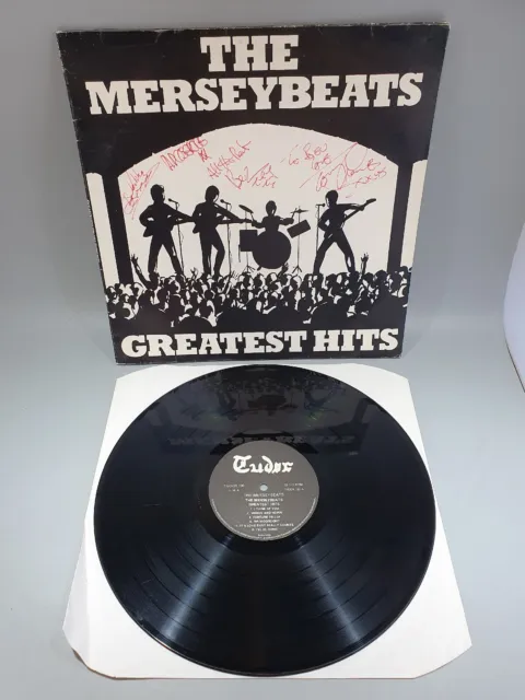 The Merseybeats *SIGNED* 1977 Greatest Hits 12" LP Vinyl Record France Tudor 100