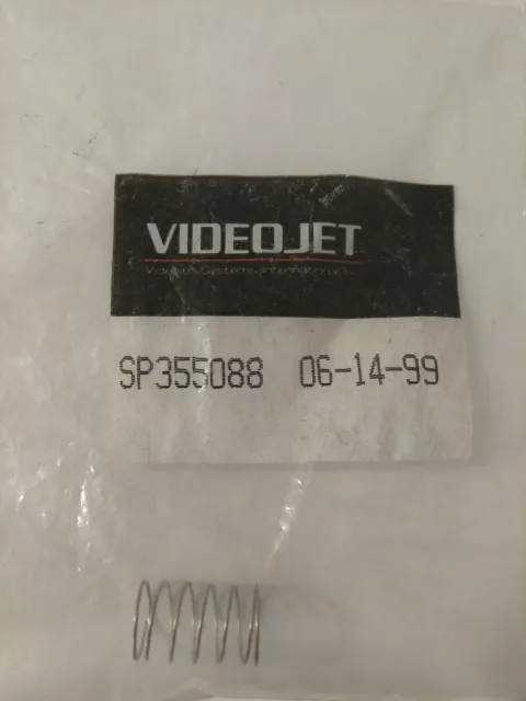 VideoJet SP355088 355088 Compression Spring, Single, 0.88 Free Length, NEW