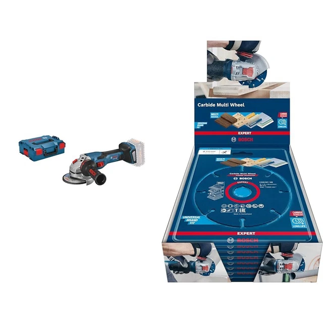 Smerigliatrice Angolare A Batteria Bosch GWS 10.8-76 V-EC 10.8V - Foto 5