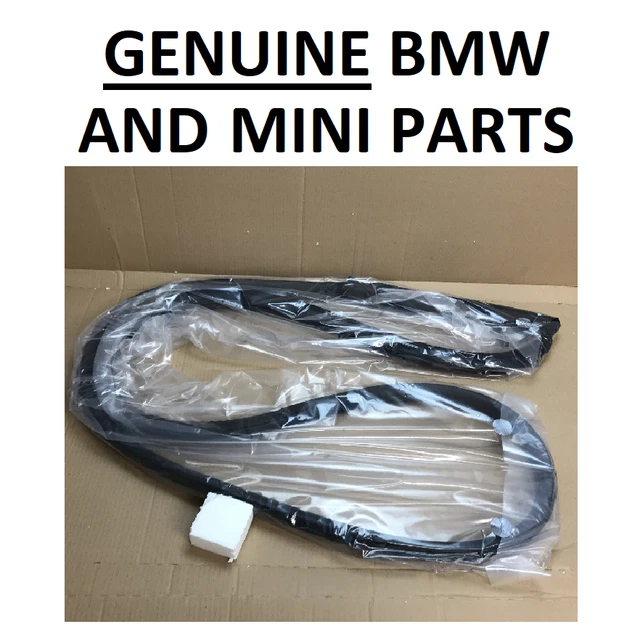 Black Front Door Weather Strp Seal Gasket Ft for BMW F35 F80 F30 F30N