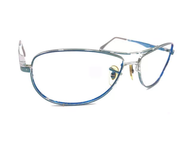 Ray-Ban Junior RJ 9528S 235/80 Blue Metal Aviator Sunglasses Frames 52-13 Kids