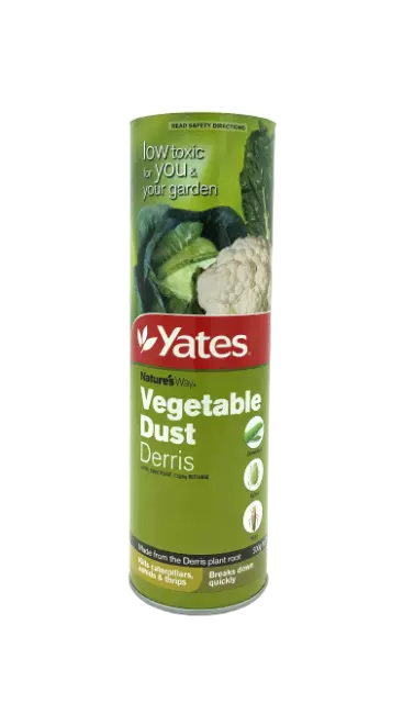 Organic Insect Killer Yates Natures Way Derris Dust Vegetable Dust 500g