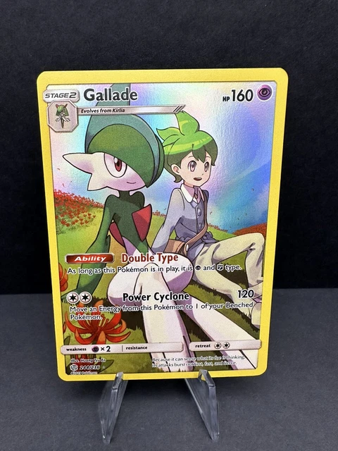Gallade - 244/236 - Pokemon Cosmic Eclipse Sun & Moon Secret Rare Card NM