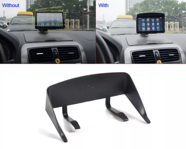 Universal Lens Hood Sunshade Protector fit for 4.3/ 5 inch Car GPS Navigator