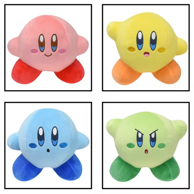 6 Kirby Super Star Plush Multicolour Kirby Soft Stuffed Doll Toys Kids  Gifts