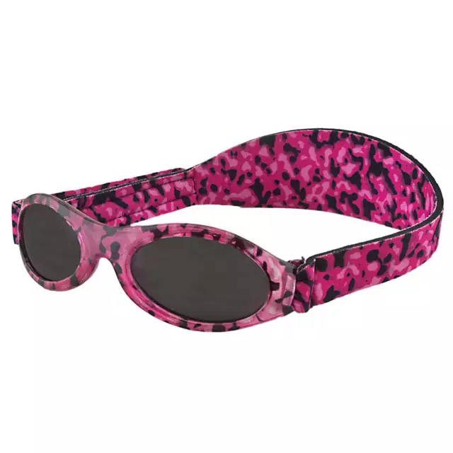 Baby Banz Adventure Sunglasses Pink Tortoise 0-2 Baby Toddler Sun Protection New