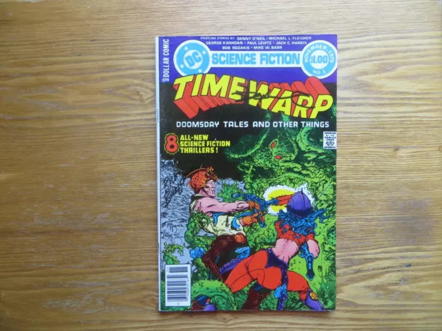1979 Time Warp # 1 Signed 3X Denny Oneil, Mike Kaluta & Rich Buckler With Poa