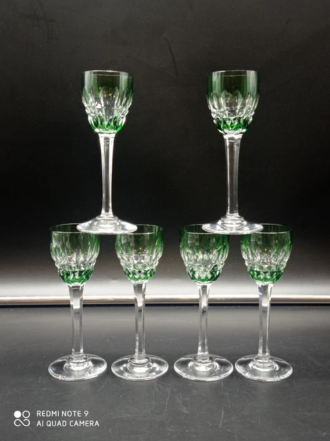 Verre En Cristal Baccarat Modèle Piccadilly Couleur - Prix à L'unité