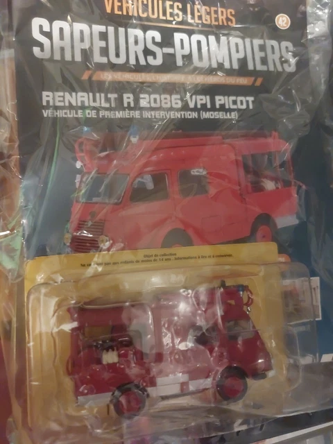 HACHETTE VÉHICULES LÉGERS SAPEURS-POMPI 1/43 N°56 Ford Transit VPSI