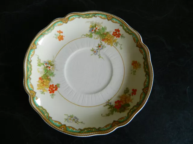 Vintage Saucer Old Staffordshire Johnson Bros England NINGPO