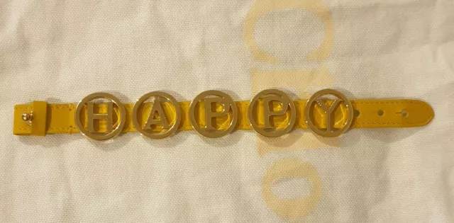 CHLOE WOMEN S GOLD TONE HAPPY Bracelet preowned 80.00 PicClick UK
