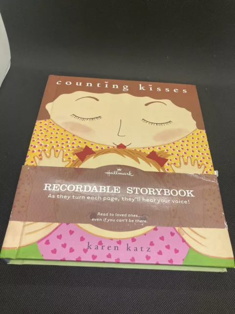 New Hallmark Counting Kisses Recordable Storybook Karen Katz
