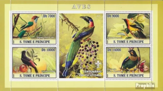 Sao Tome e Principe 3032-3035 Sheetlet (complete. issue) unmounted mint / never