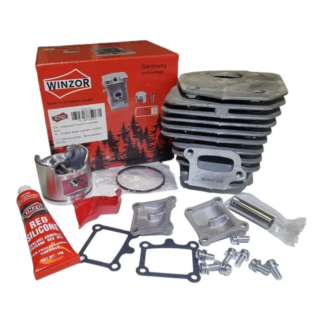 Kit cilindro e pistone per Husqvarna 346 346XP 350 351 353 45 mm 537253102 WINZOR 3