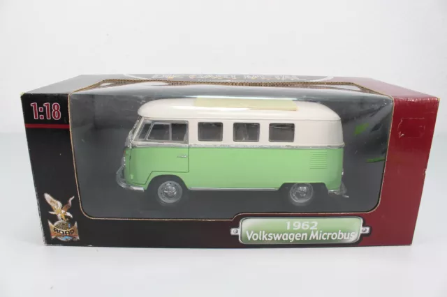 Road Signature VW T1 Volkswagen Microbus 1962 1:18 - Metall - NEU OVP -B128