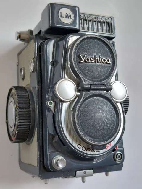 Yashica-44 127 Film TLR Manual Camera 60mm F/3.5 Twin Lens