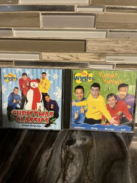 THE WIGGLES CD lot Of 2 Yummy Yummy Christmas Classics $8.00 - PicClick