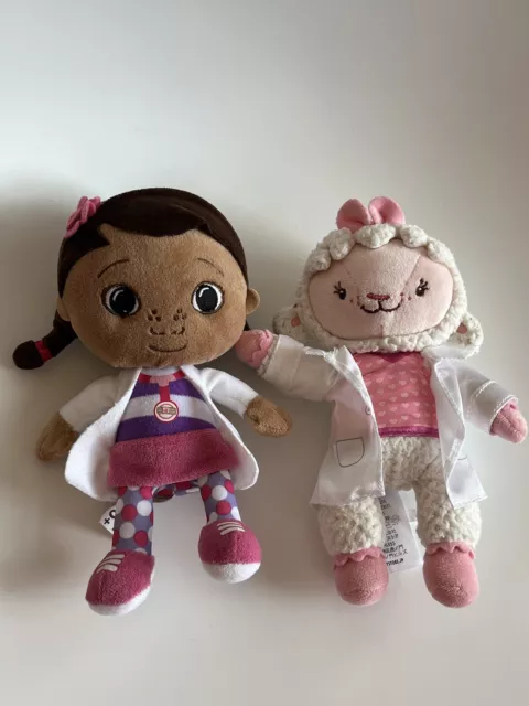 NEW OFFICIAL 12 DOC MCSTUFFINS PLUSH SOFT TOYS HALLIE LAMBIE STUFFY CHILLY  DOC 