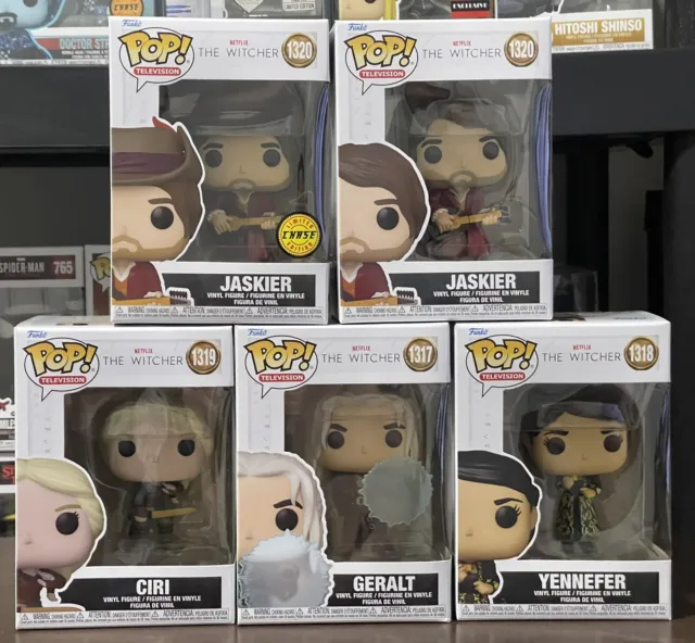 FUNKO Pop TELEVISION THE WITCHER NETFLIX LOT