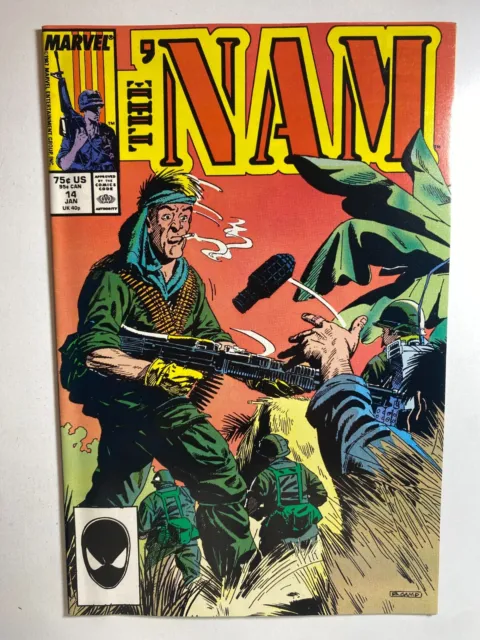 Marvel Comics The 'Nam Vol.1 #14 (1988) Nm Comic