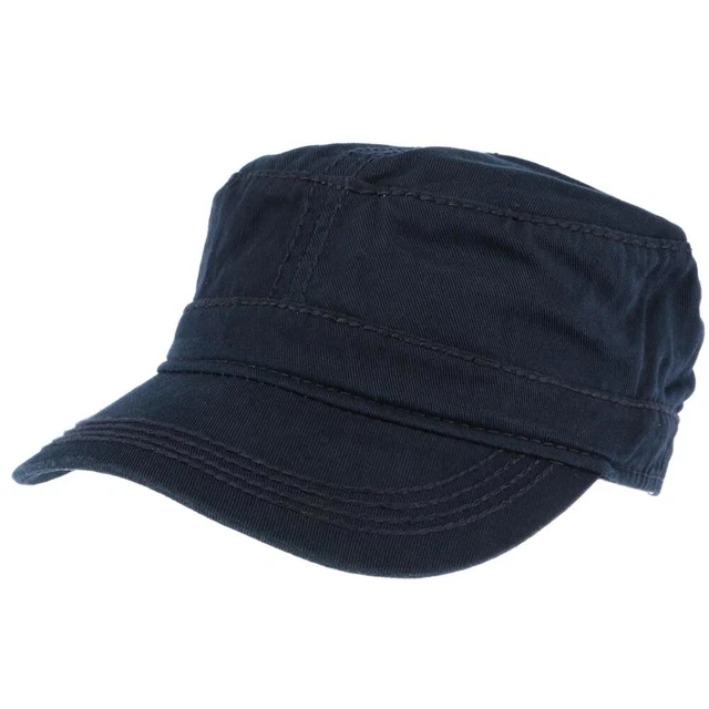 Casquette De Marin Bleu Marine Flybust - Taille Unique En Coton, Style Nautique Décontracté