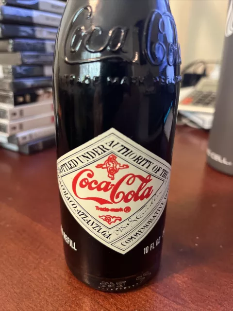 10 Oz COCA COLA Commemorative Bottle 75th Anniversary Unopened 2