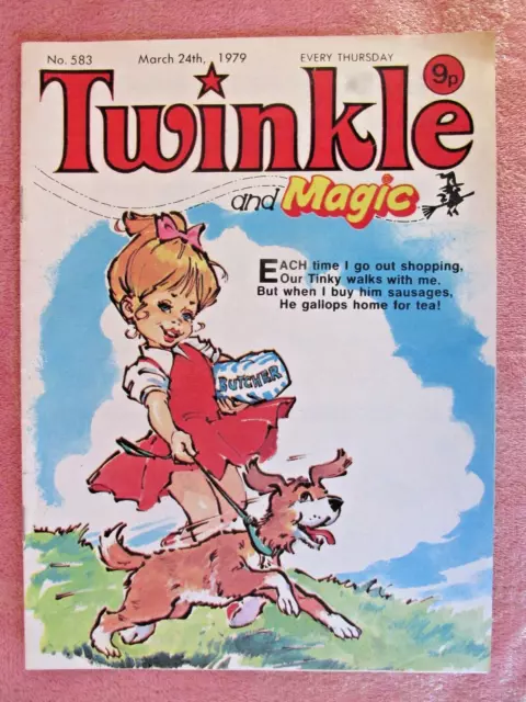 TWINKLE AND MAGIC COMIC.    NO.583.   MARCH 24th,  1979.