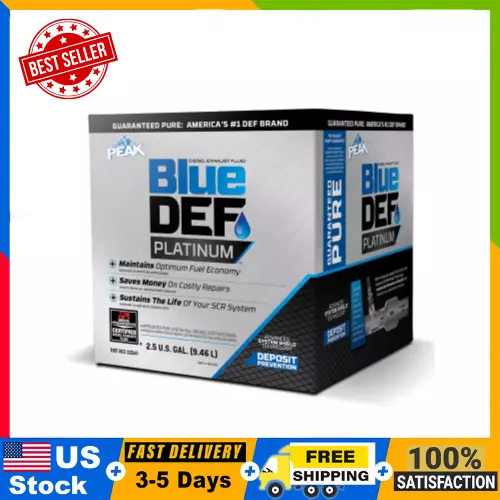 Herculiner Peak Platinum Diesel Exhaust Fluid, 2.5 Gallon (Deg002)