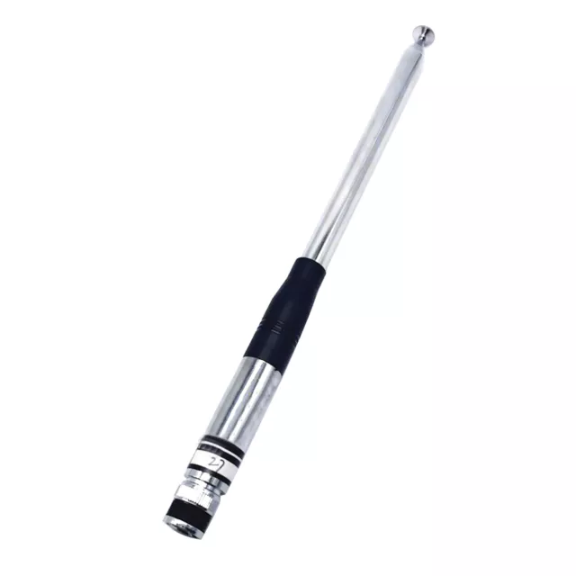 9in-51in 27MHz BNC Telescopic Antenna For Handheld/Portable CB Walkie Talkie