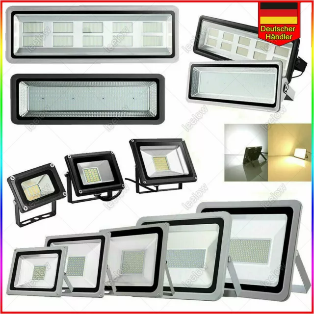 ☆☆☆☆☆ LED Fluter Flutlicht Floodlight Mit Bewegungsmelder/Stecker Strahler Außen