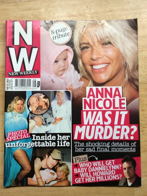 Nw Medium Magazine Free Reference: Australian Nw New Weekly 2007 Magazine Anna Nicole Smith 19