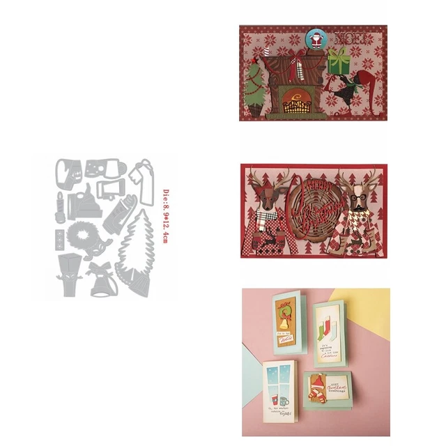 Weihnachten Halloween Kürbis Metall Stanzform Schablone Scrapbooking Craft Card