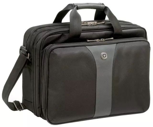 Notebook Tasche,Legacy 16 " Doppel Wenger Hülle Farbe Schwarz Für WENGER SWISS