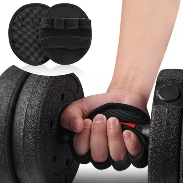 Lifting Palm Dumbbell Grips Pads Unisex Anti Skid Weight GX Training` Cross H2E0