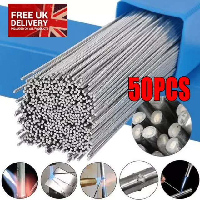 50X Easy Melt Welding Rods Steel Aluminum Copper Iron Metal Cored Wire Universal