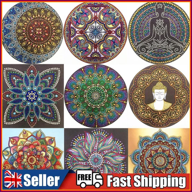 Mandala 5D DIY Special Shaped Diamond Painting Embroidery Mosaic Kits Home Decor