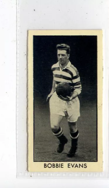 (Jd6443) THOMSON ADVENTURE, FUSSBALLSTARS, BOBBIE EVANS, 1957, #14