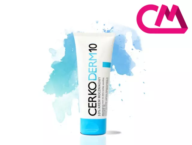 Cerkoderm 10 Cream with urea for rough, scaly dry skin 75ml  Krem z mocznikiem