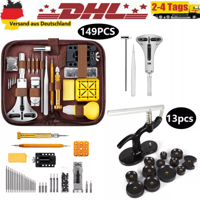 Eventronic Uhrenwerkzeug Set, Uhr Reparatur Uhrmacherwerkzeug Tasche Watch Tools