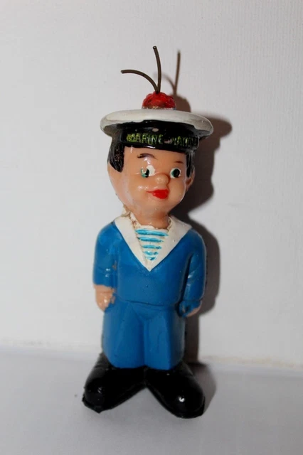 Broche Vintage 'Bachi' Bonnet De Marin En Plastique - Original, 4 Cm, Occasion En Très Bon état