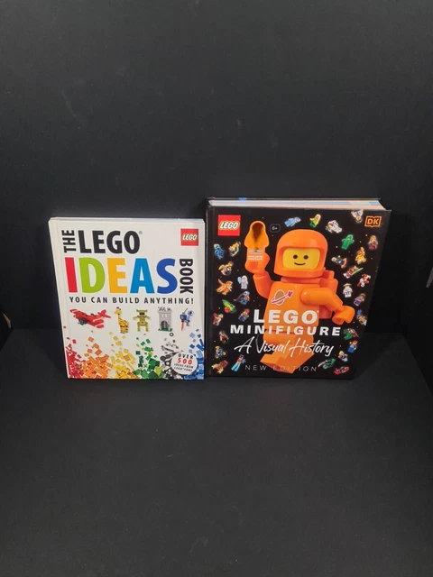 THE LEGO IDEAS MINIFIGURE Hardback Book Bundle 10.00 PicClick UK