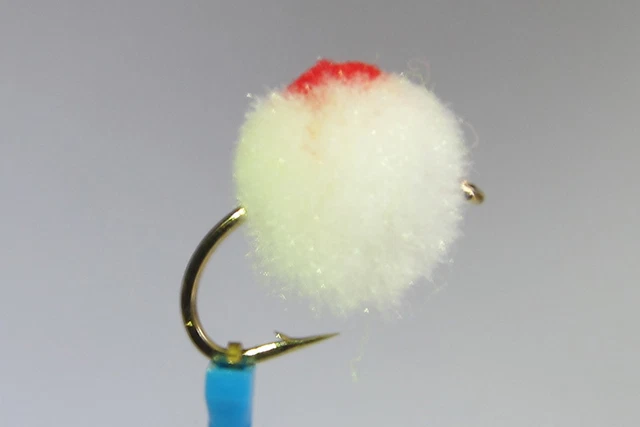1 x Mouche peche Nymphe KRYSTAL EGG ROSE H10 oeuf poisson fish fly pink