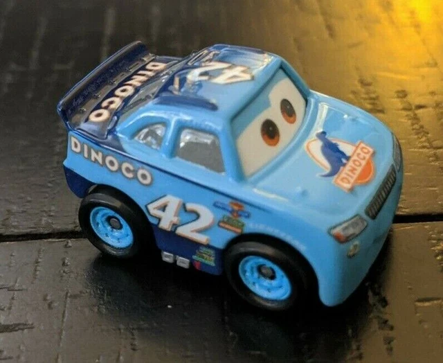 DISNEY PIXAR CARS Die-Cast Mini Racers ~ Cal Weathers Dinoco #42 ~ New ...